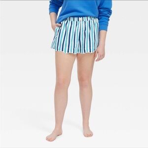 Women's Multi Stripe Poplin Boxer Shorts
Blue - Roller Rabbit x Target XXS